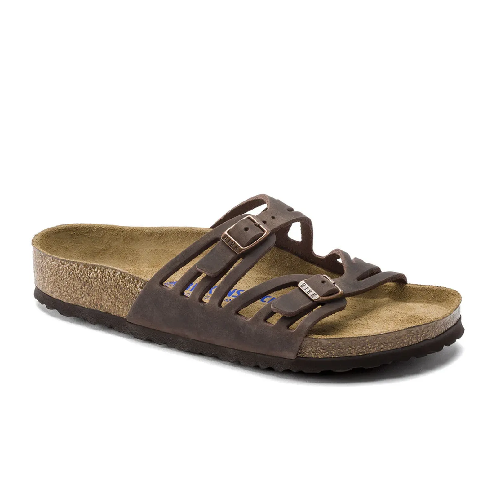 Success Walk Luxurious design Birkenstock Granada Soft Footbed Slide Sandal (Women) - Habana Leather