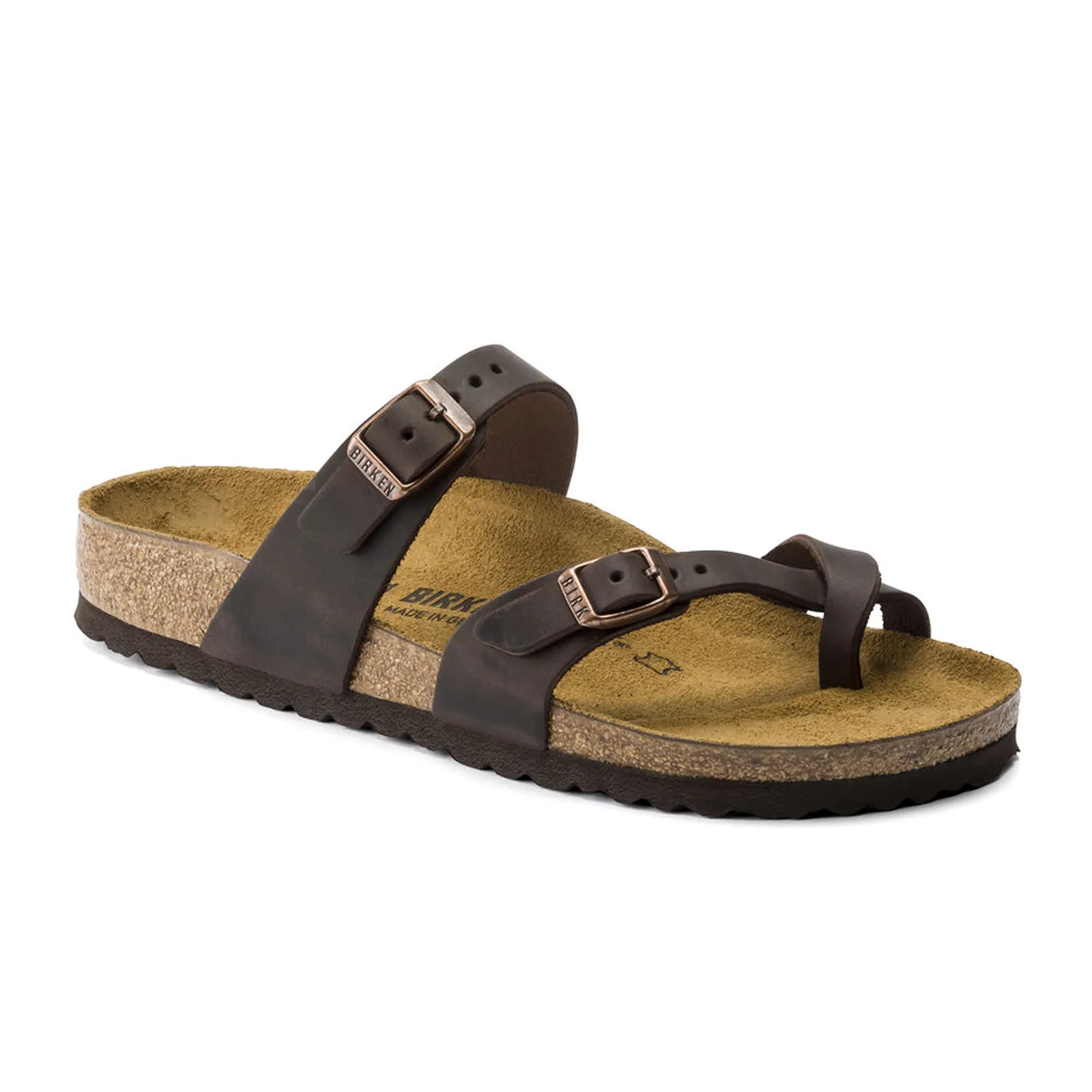 Birkenstock Mayari Sandal (Women) - Habana Oiled Leather Weekend Events Steady Grip