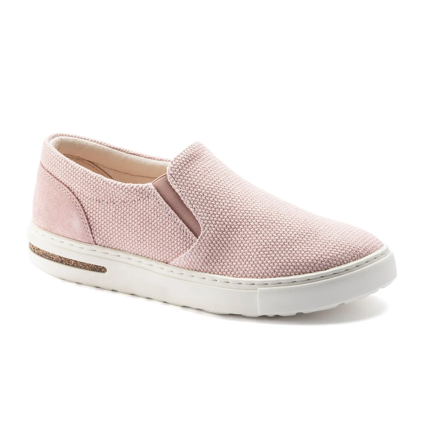 Quiet Workspace Birkenstock Oswego Narrow Slip On Sneaker (Women) - Soft Pink Canvas