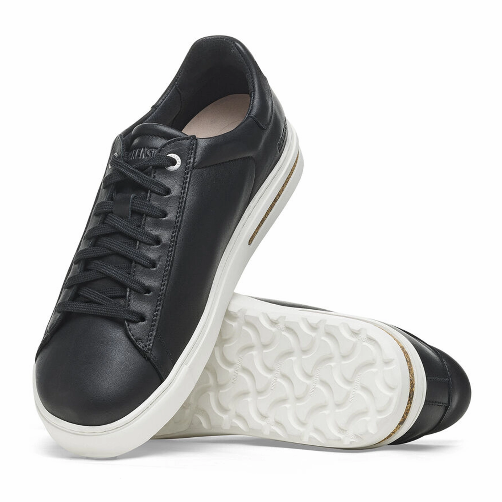 Birkenstock Bend Narrow Sneaker (Women) - Black Leather Korean Edge