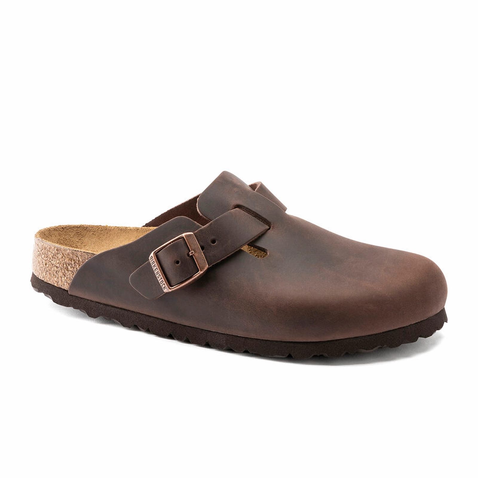 Birkenstock Boston Clog (Unisex) - Habana Oiled Leather Energy Saving Casual Comfort