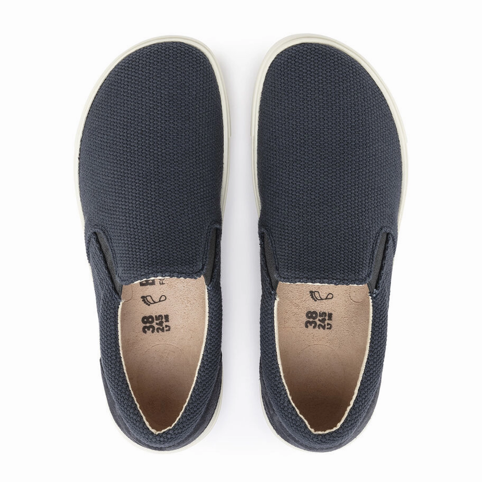 Birkenstock Oswego Slip On Sneaker (Women) - Midnight Canvas Coastal Ease