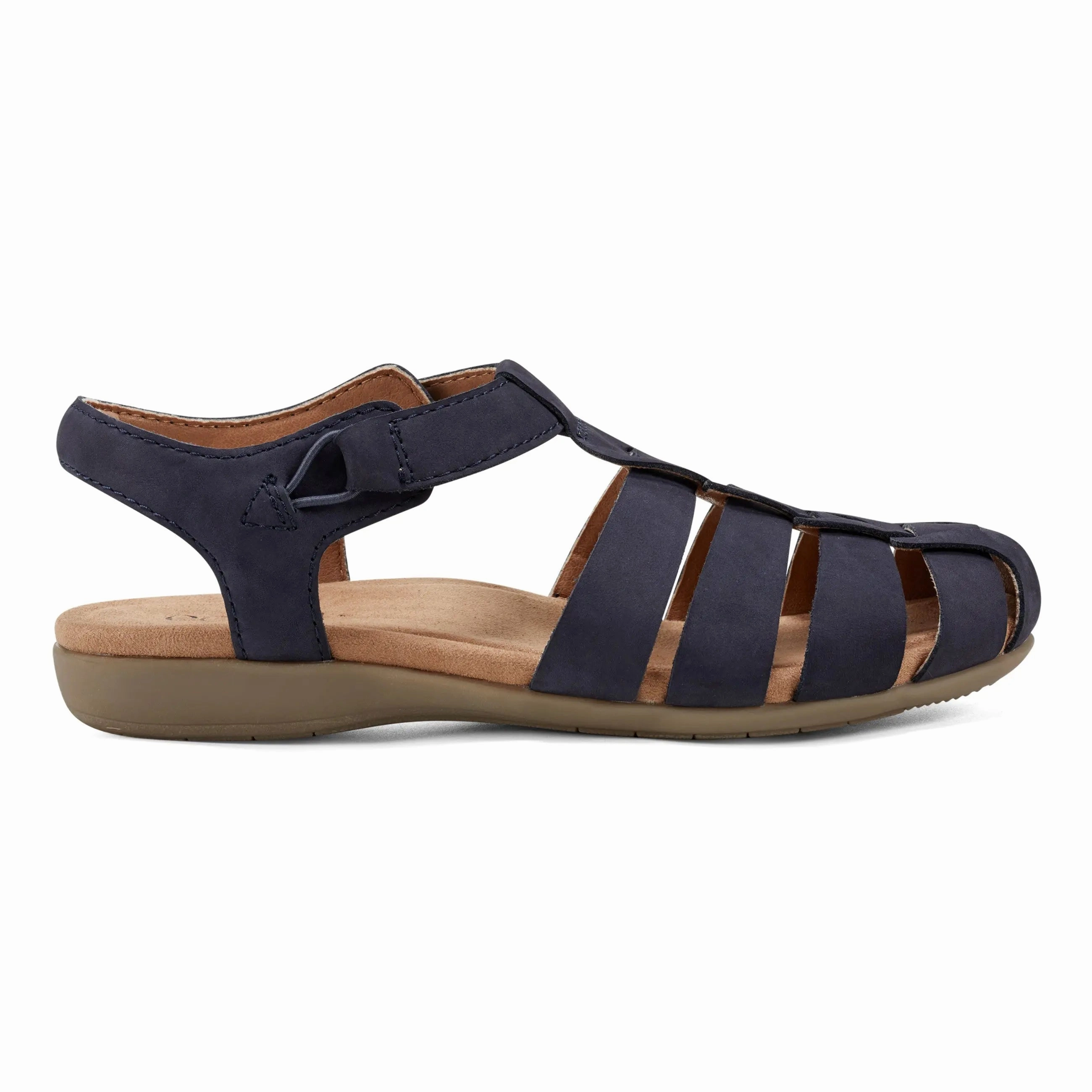 Blake Woven Casual Round Toe Slip-On Sandals Tread Pattern