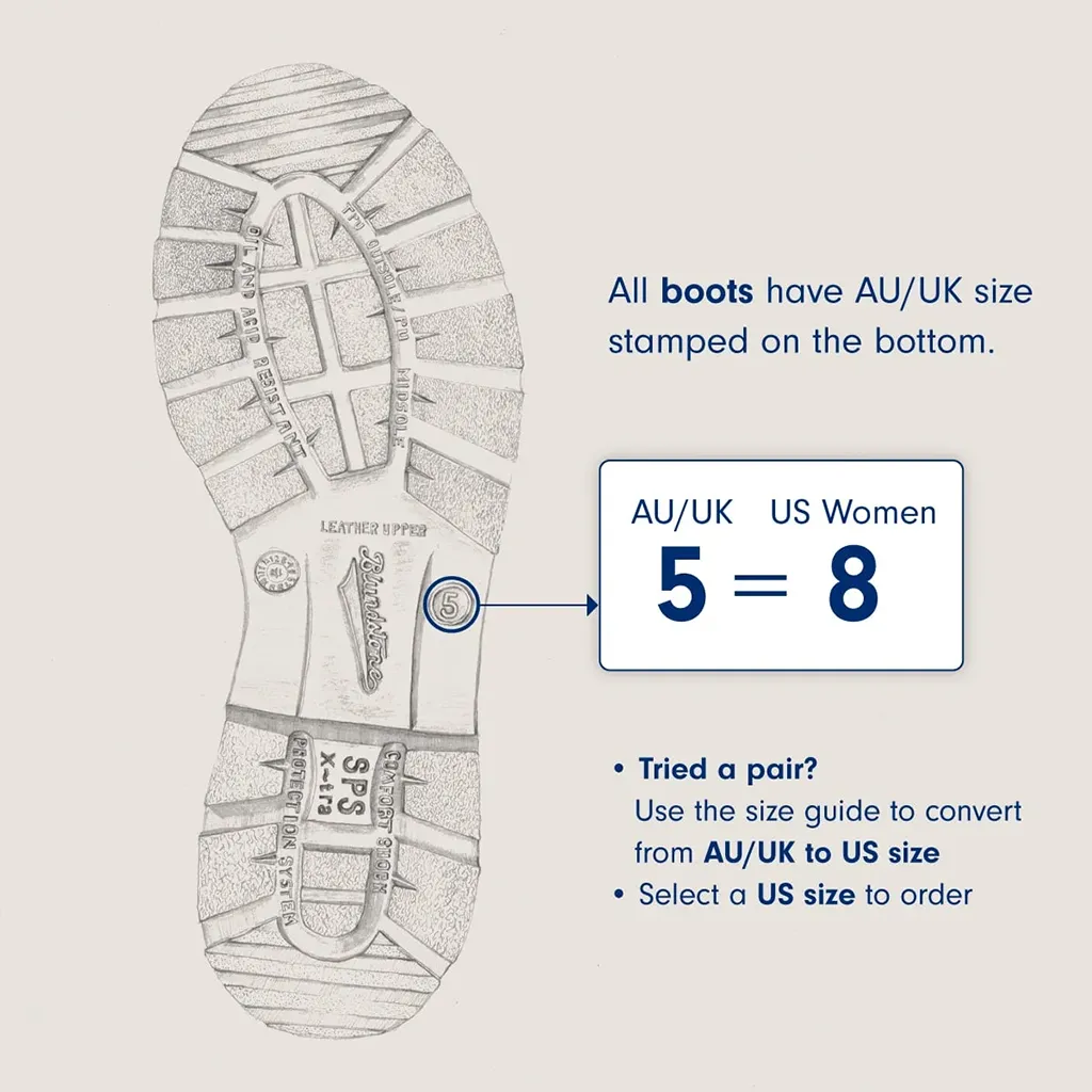 BLUNDSTONE 585 WOMEN'S CHELSEA BOOTS Trendy Vibe Air Trip