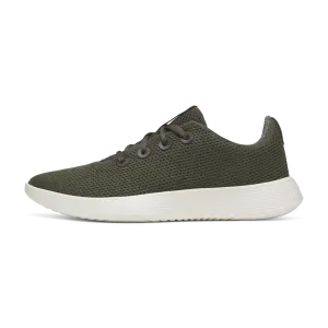 Shock-absorbent arch Men's Tree Runner NZ - Thunder Green (Natural White Sole)