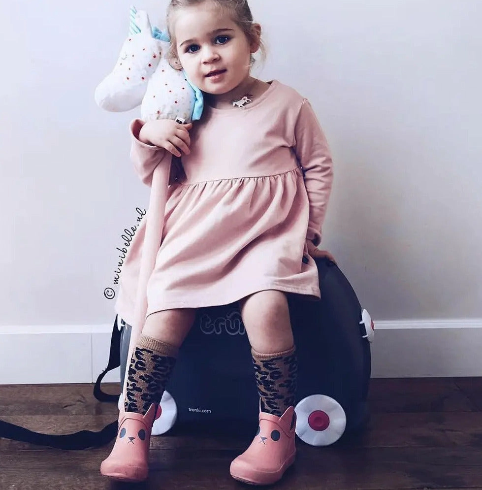 BOXBO KERRAN Kids Pink Bottine Rainboots Boho Mood