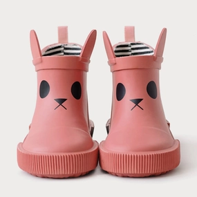 Comfortable Footwear for Summer All-Purpose Comfort BOXBO KERRAN Kids Pink Bottine Rainboots