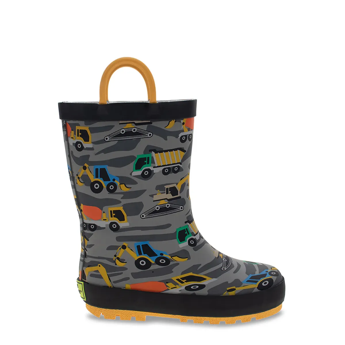 Boys' Construction Rain Boot 24108241 teenagers - specific benefits indoor shoe features