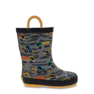 Boys' Construction Rain Boot 24108241 teenagers - specific benefits indoor shoe features
