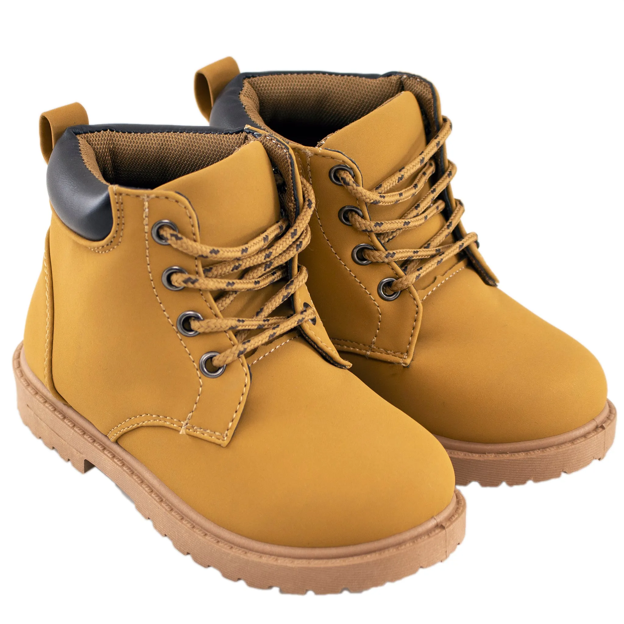 Boys' Lace-Up Work Boots 84269 Daily Use grip - level