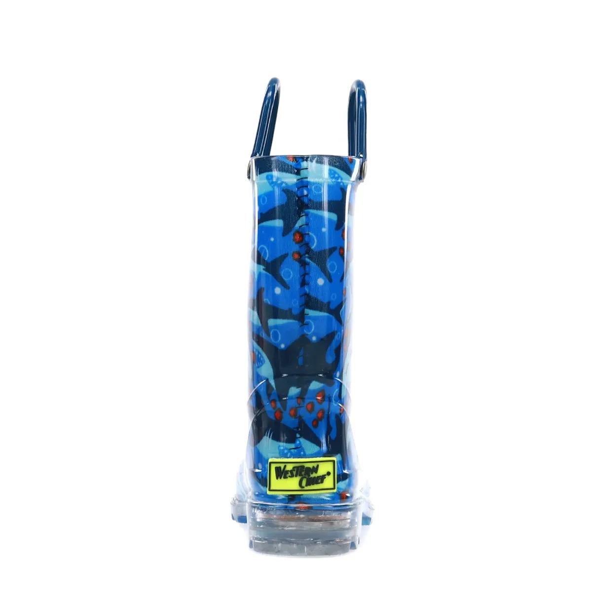 Streamlined materials Boys' Shark Chase Lighted Rain Boot 2412106