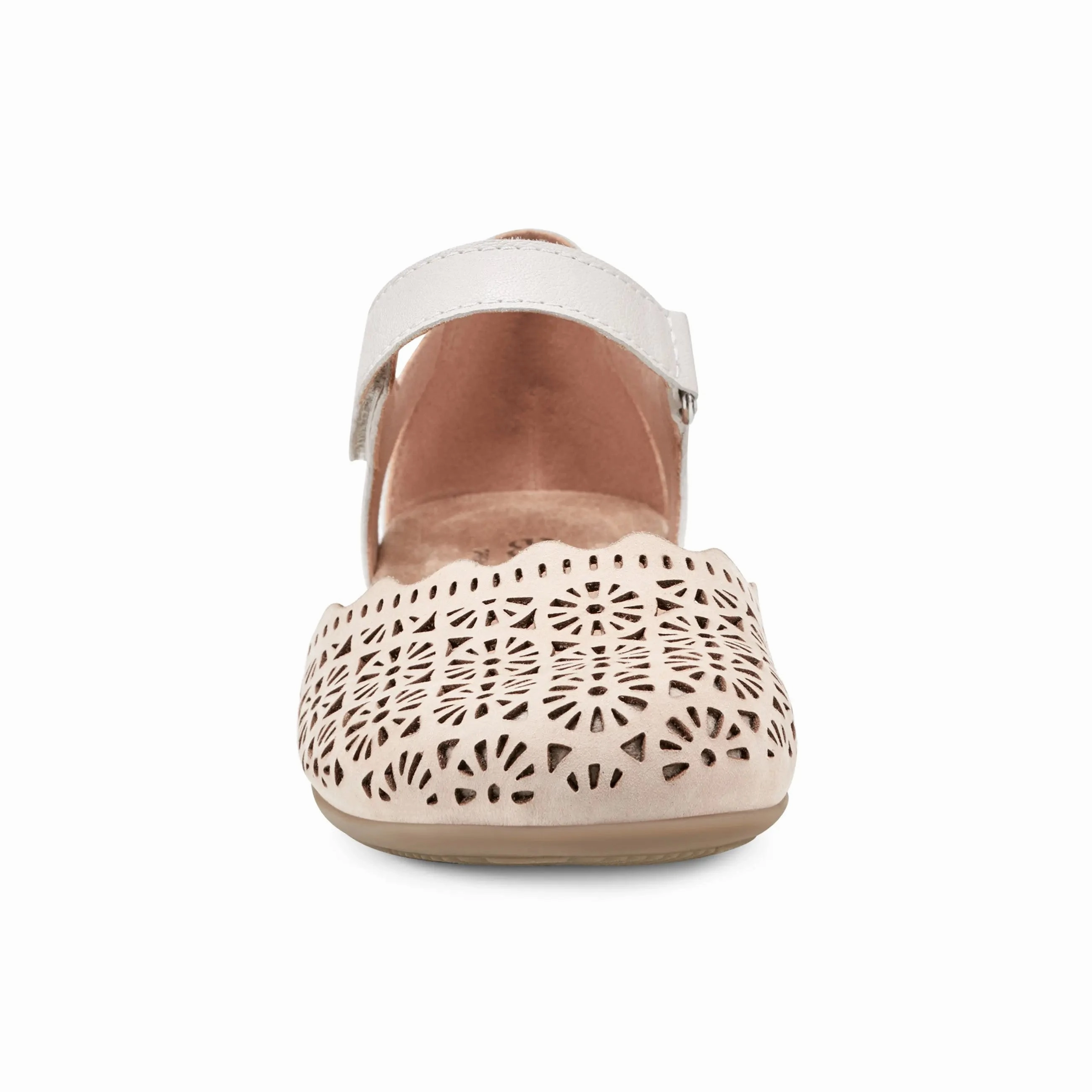 Party Glow Minimalist Comfort Bronnie Casual Slip-On Perforated Sandals