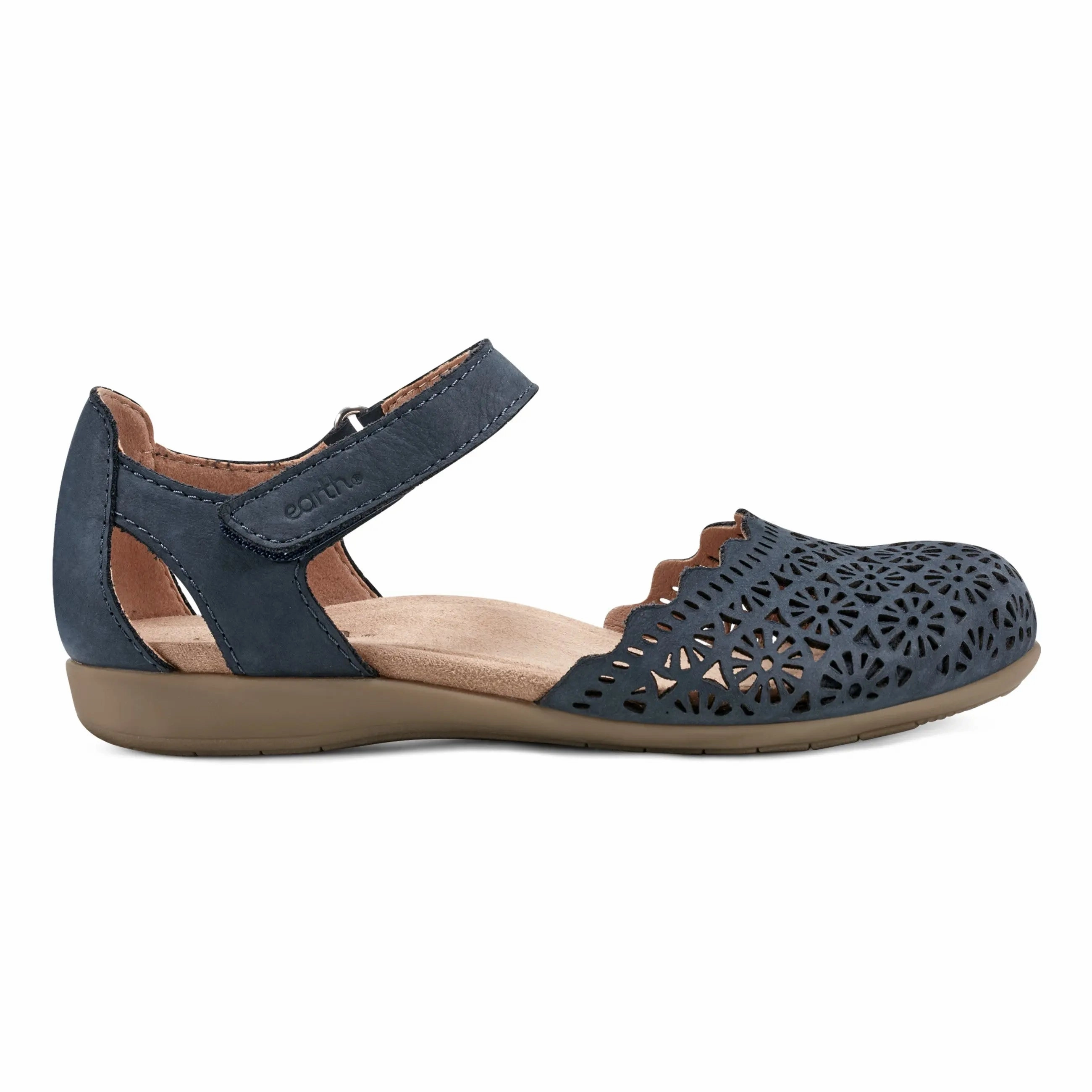 Country Step Bronnie Casual Slip-On Perforated Sandals