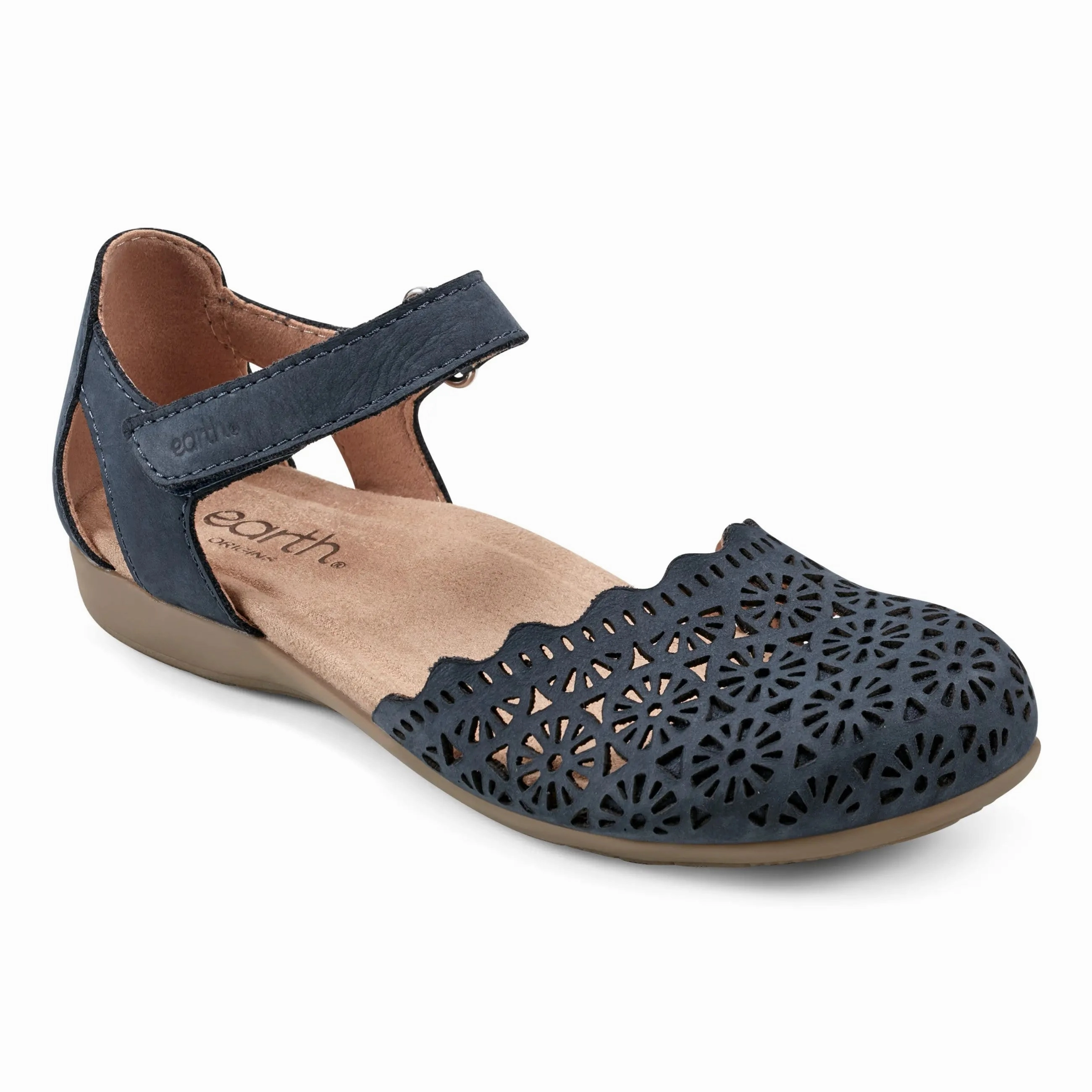 Bronnie Casual Slip-On Perforated Sandals Life Walk mesh material