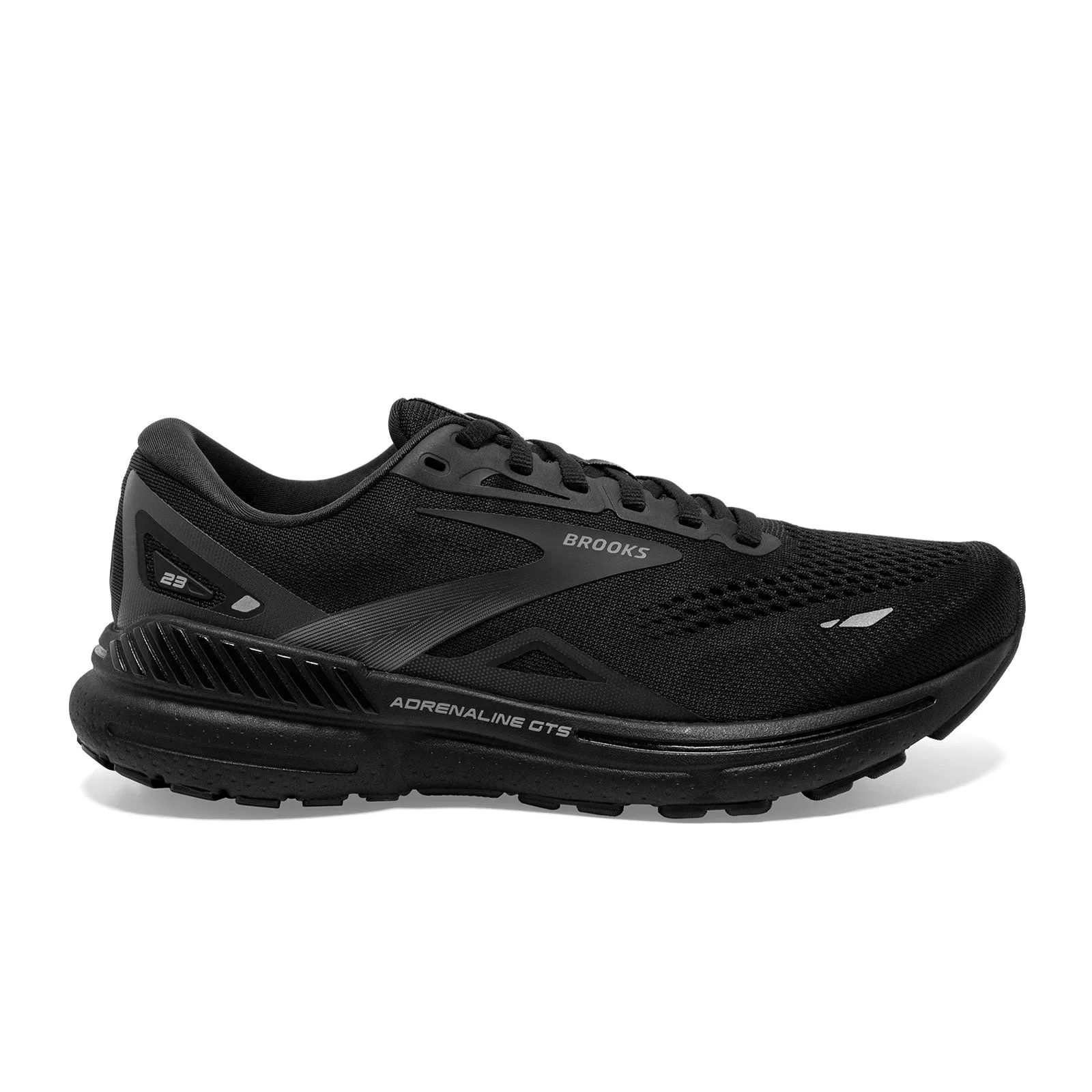 Rain Shield Wedding Reception Brooks Adrenaline GTS 23 Running Shoe (Women) - Black/Black/Ebony