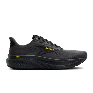 Brooks Ghost 17 Running Shoe (Men) - Ebony/Black/Yellow Avant Mood