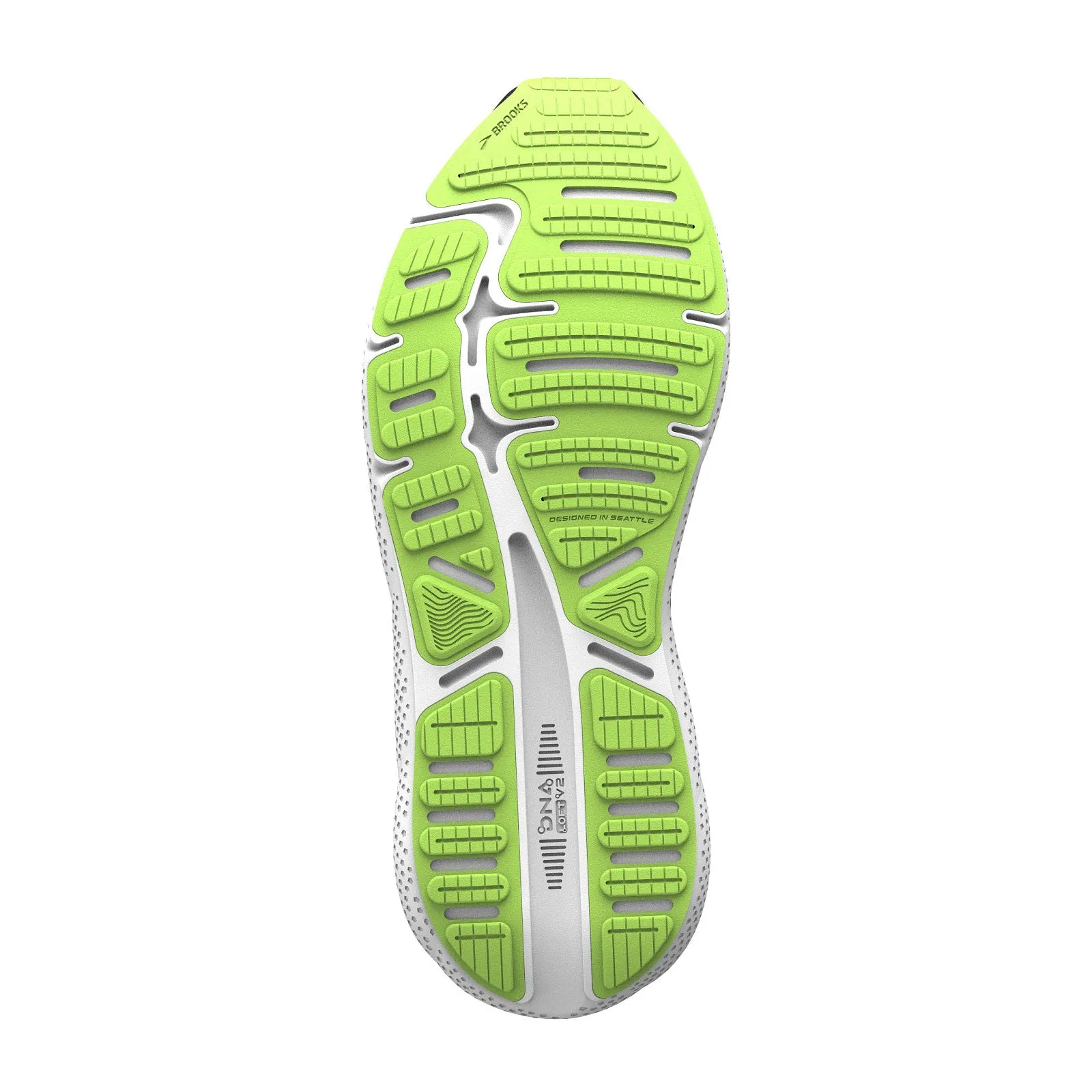 Brooks Ghost Max Running Shoe (Men) - Black/Atomic Blue/Jasmin Comfort Lining Winter Walker Long Walk