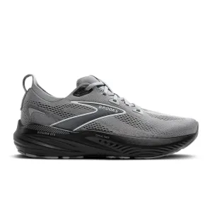 Brooks Glycerin GTS 22 Running Shoe (Men) - Primer Gray/Ebony/Bluewash Flexible Frame Outdoor Explorer Trail Friendly