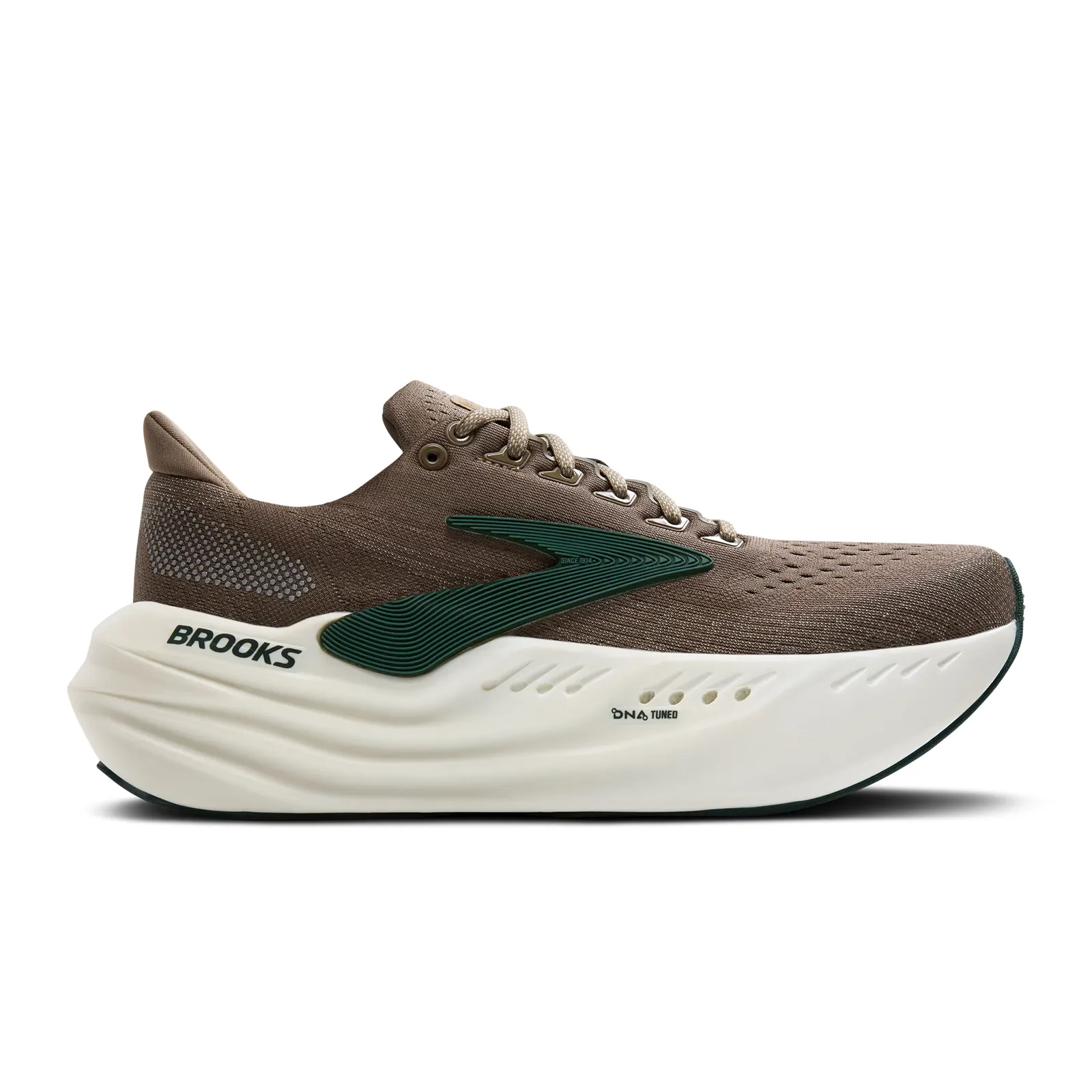 Party time Brooks Glycerin Max Running Shoe (Men) - Falcon/Green/London Fog