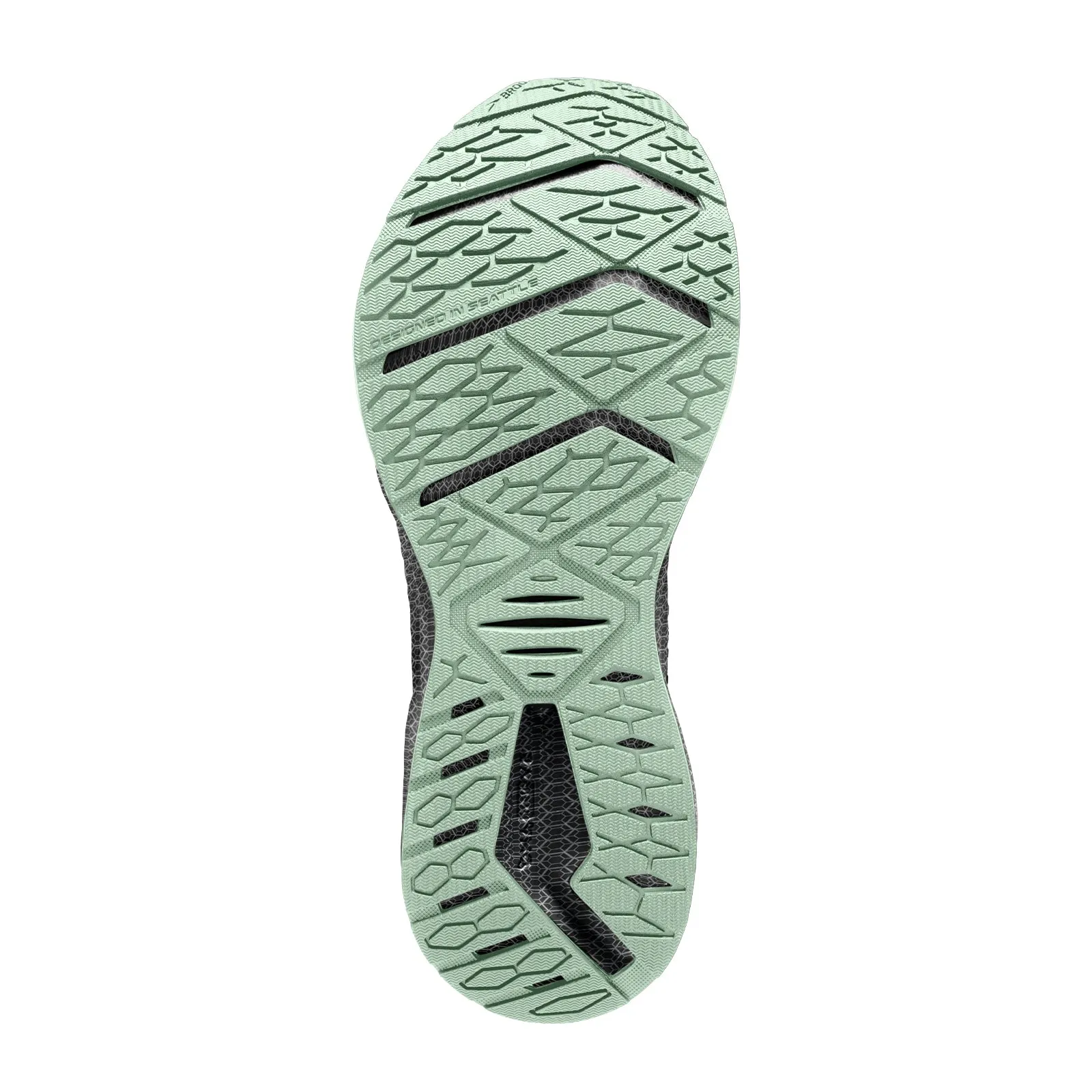 Abrasion Resistant Toe Cap Clean Form Brooks Levitate StealthFit 6 Running Shoe (Women) - Black/Pink