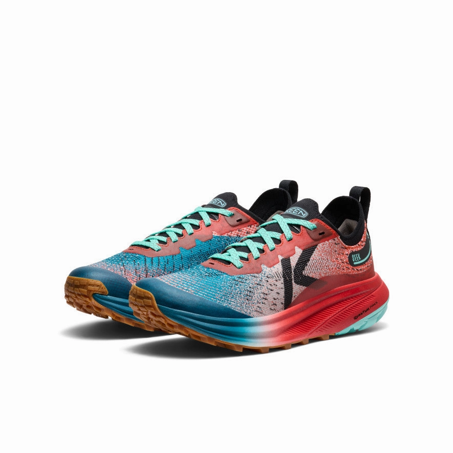 Women's Seek Trail Running Shoe  |  Grenadine/Ocean Depths Quick Drying Textile