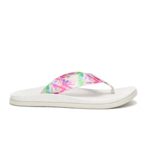 Chaco Chillos Flip (Women) - Light Tie Dye Instant Relaxation