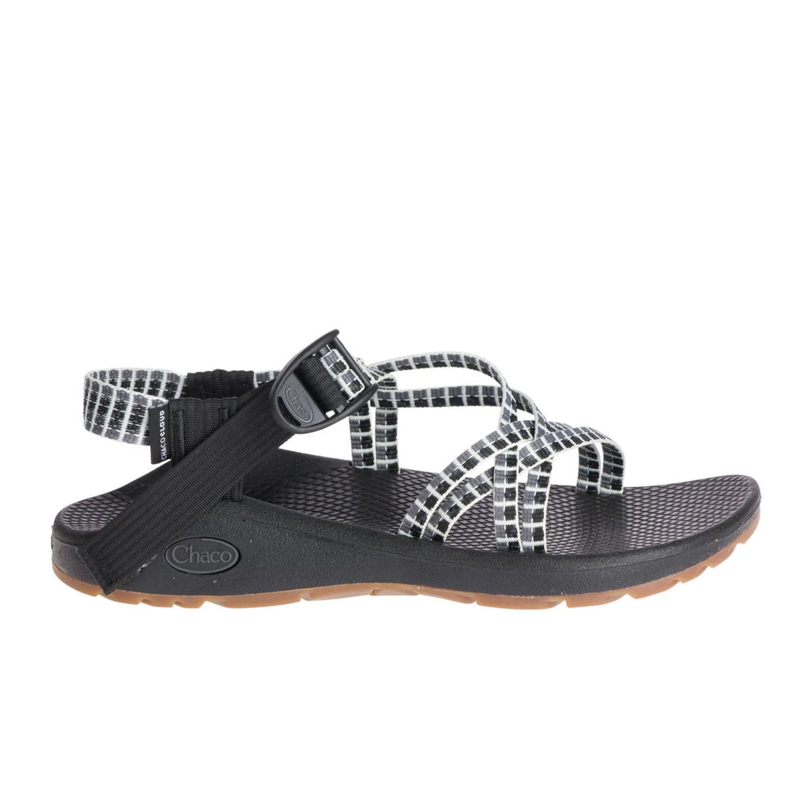Anti   Vibration Durable Footwear Chaco Z/Cloud X Active Sandal (Women) - Panel Black