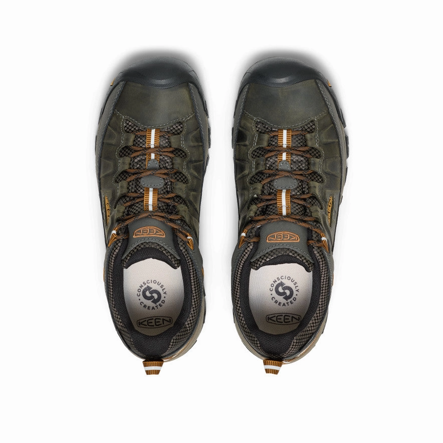 edition Modern Flair Men's Targhee III Waterproof  |  Black Olive/Golden Brown