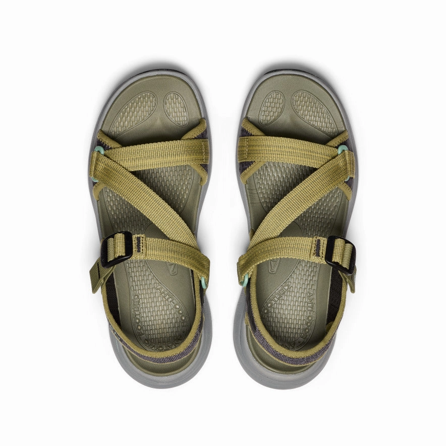 Women's Leiki Open-Toe Sandal  |  Martini Olive/Granite Green Orthopedic Design
