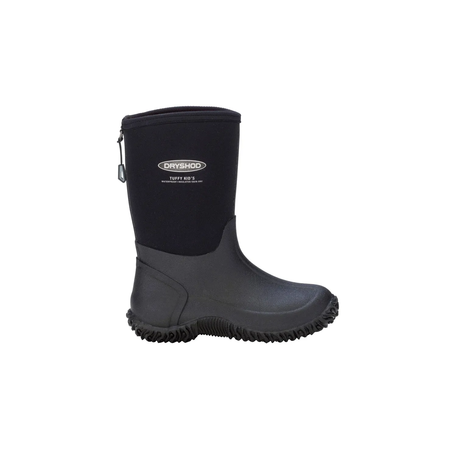 kids' small Anti Fatigue Platform Children's Tuffy Black Sport Boots TUF-KD-BK