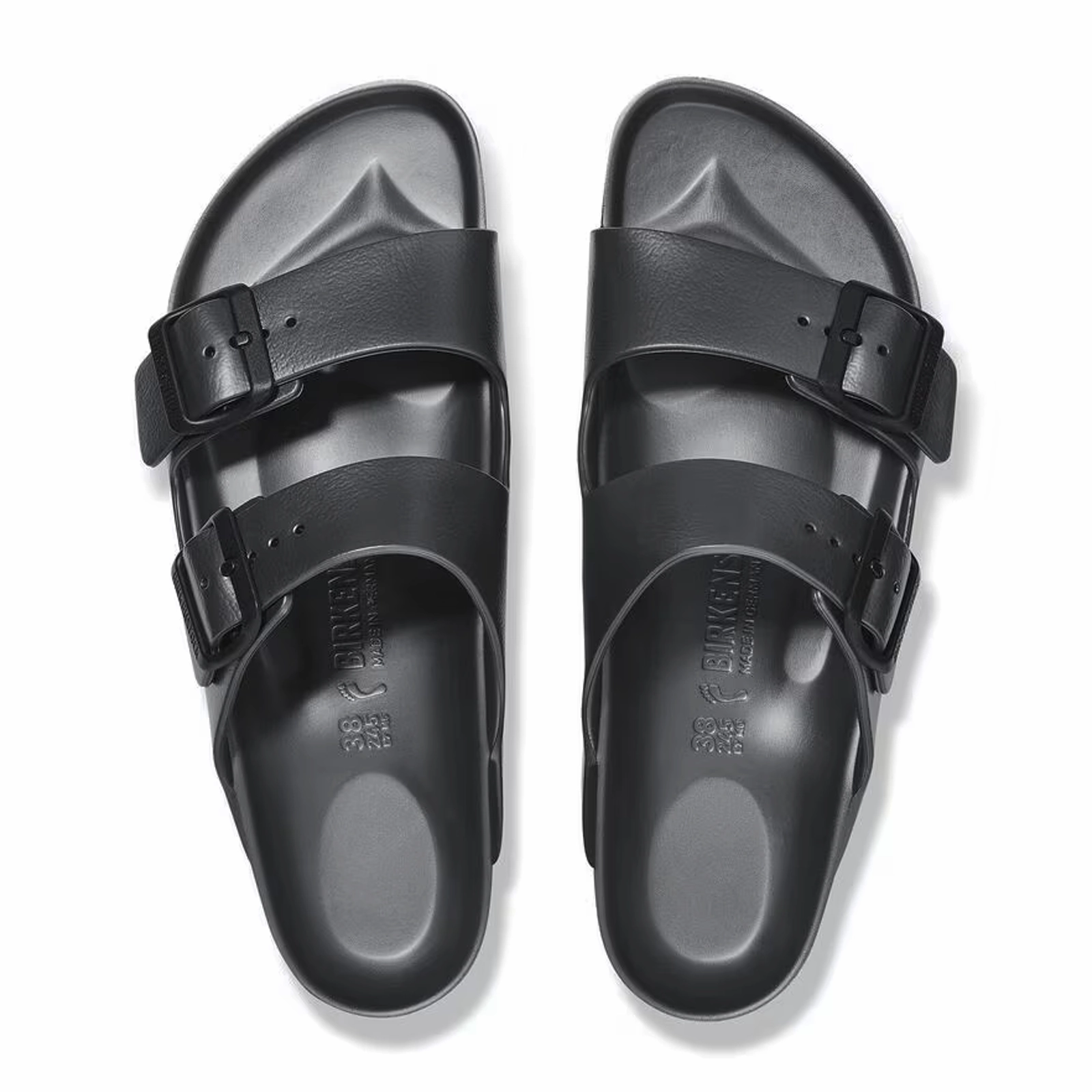 Office Classic Birkenstock Arizona EVA Slide Sandal (Men) - Metallic Anthracite