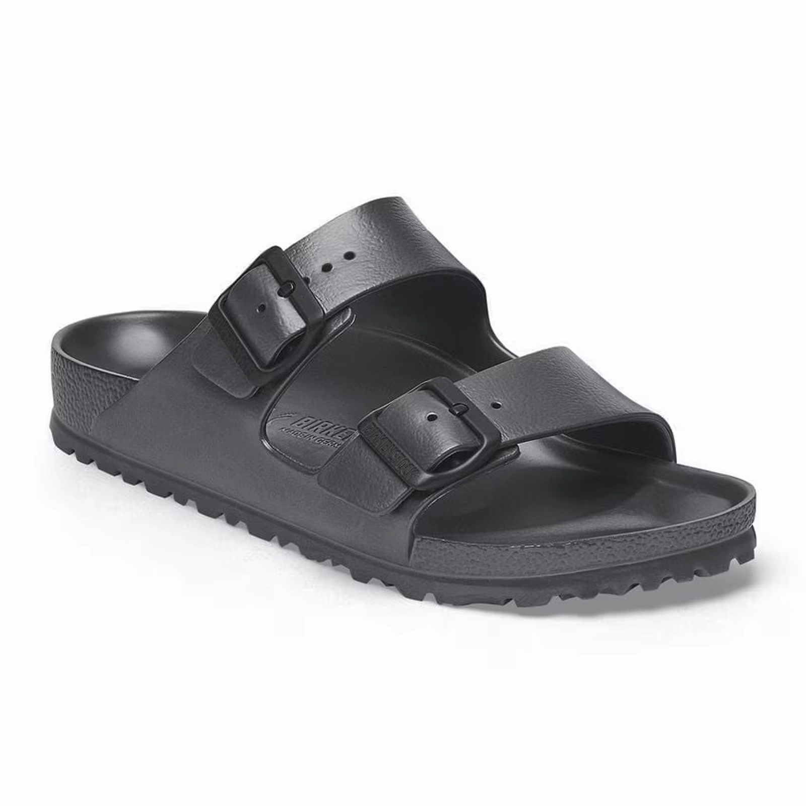 Dapper Style Everyday Use Birkenstock Arizona EVA Slide Sandal (Men) - Metallic Anthracite