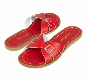 Classic Slide Red Womens Sandal Sleek Sandals for Men Pastel Soft
