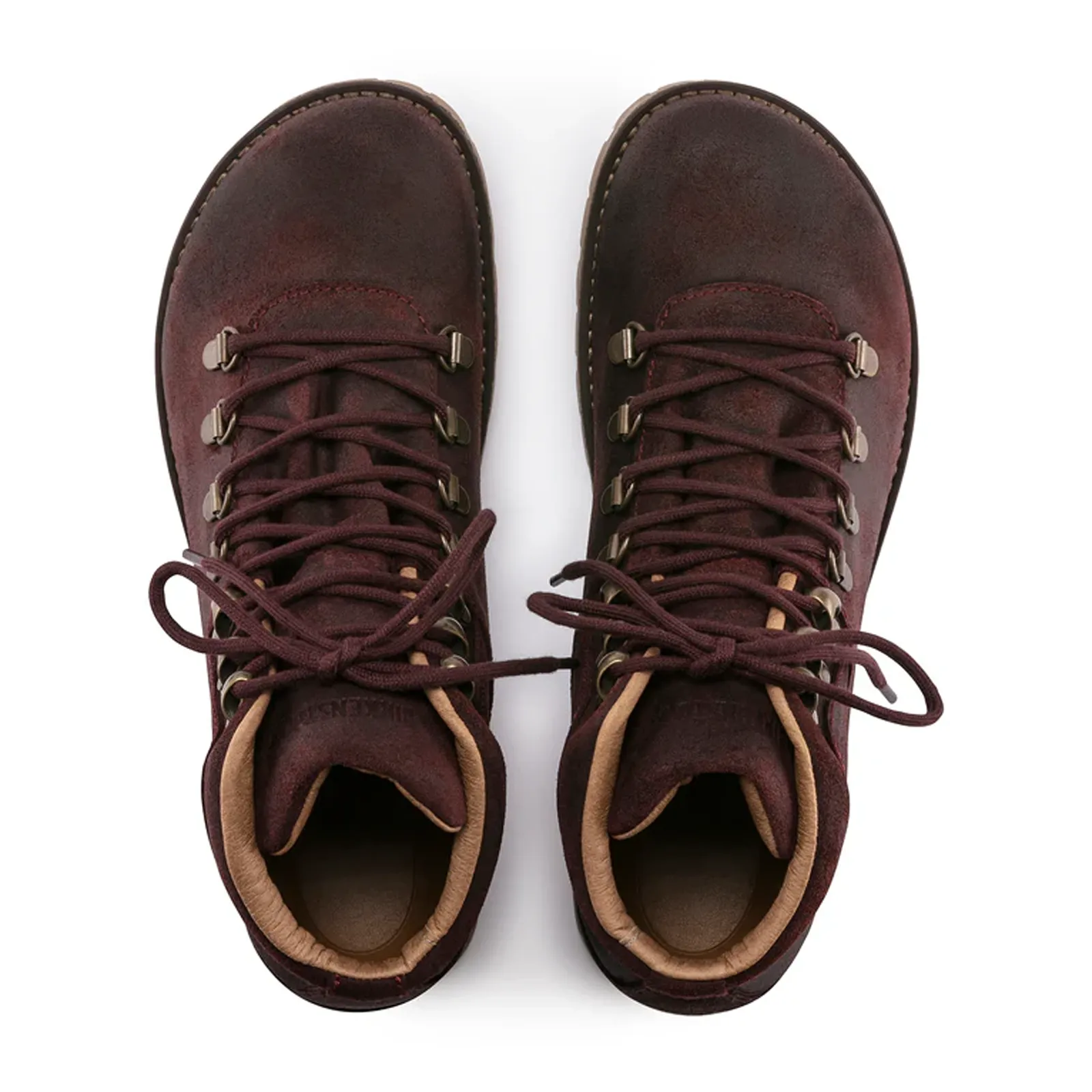 Flex Step Birkenstock Jackson Narrow Ankle Boot (Women) - Burgundy Oiled Suede