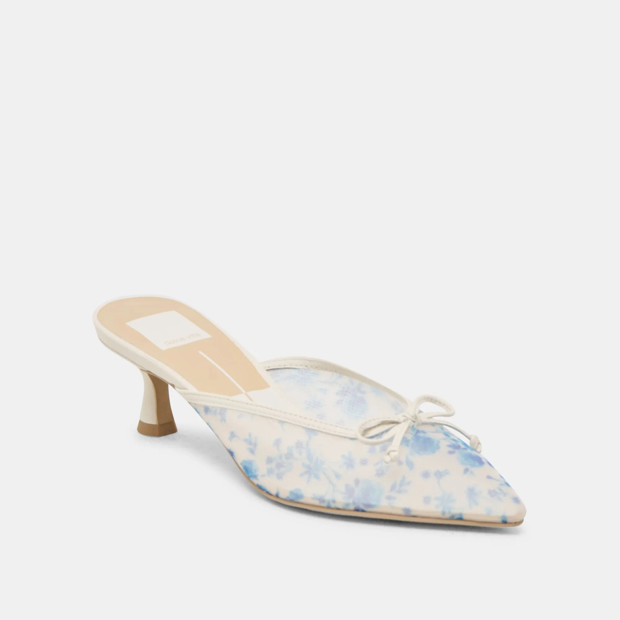 Outdoor shoes CLEO HEELS BLUE FLORAL MESH