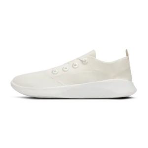 Women's SuperLight Wool Runner - Natural White (Blizzard Sole) Eco Friendly Material least pool