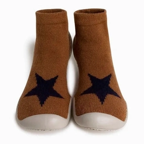 Collegien Kids Chocolat Chaud Cachemire Et Laine Indoor Warm Slipper Shoes Durable TPU Frame Pointed - toe