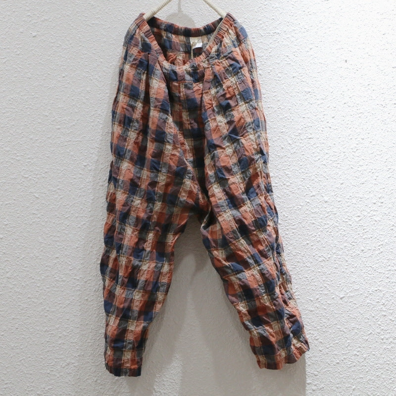 Adaptable Fabric Ultralight Women Loose Cotton Linen Pants