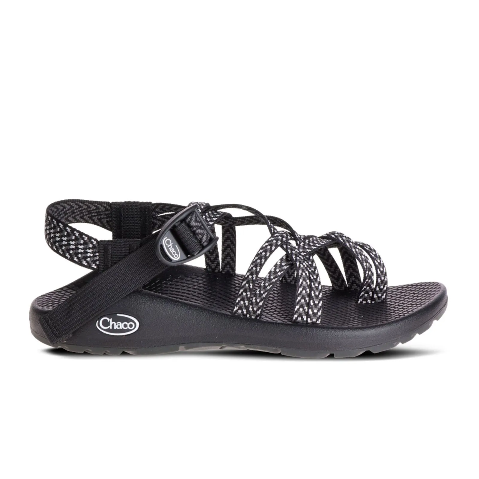 Chaco ZX/2 Classic Active Sandal (Women) - Boost Black Minimalist Design