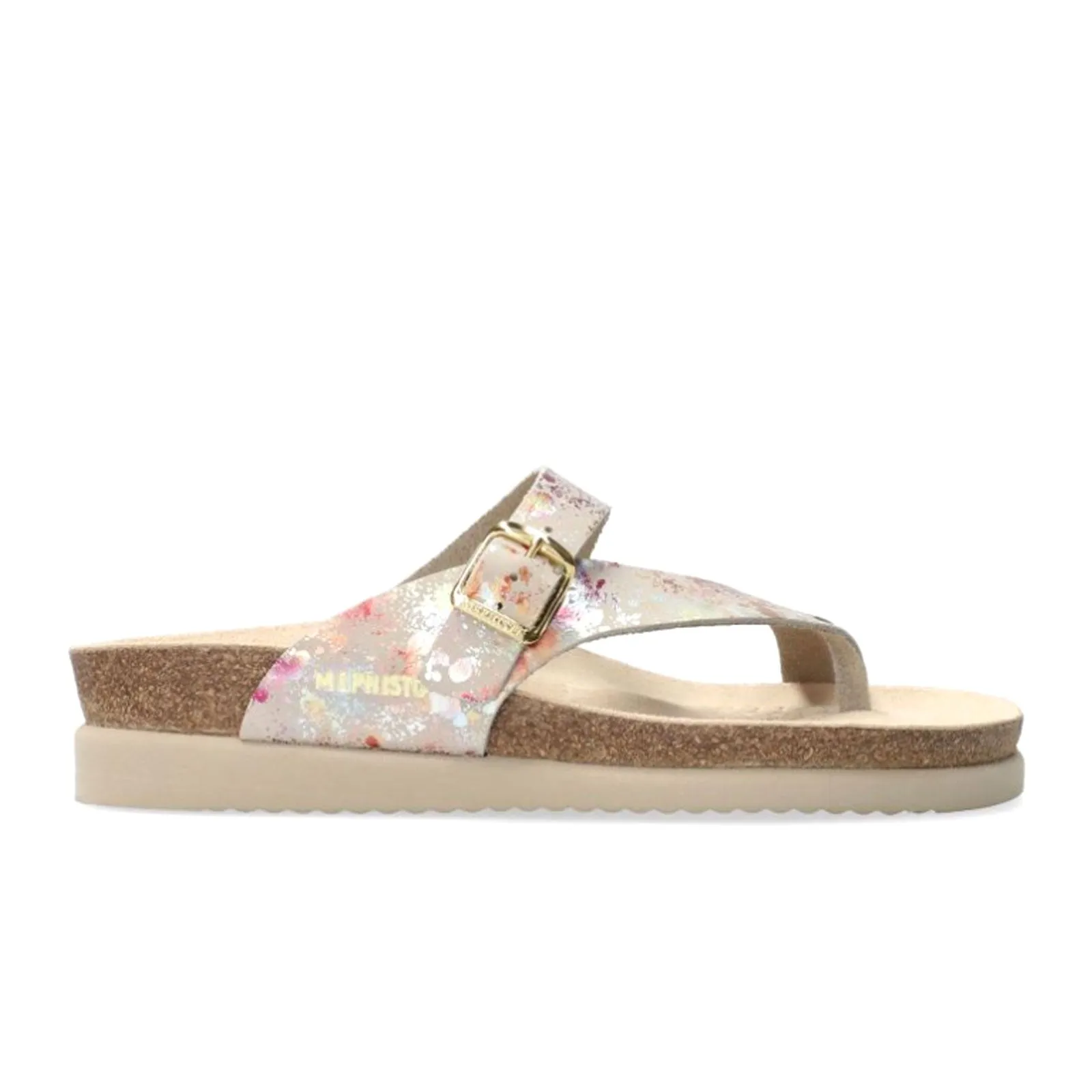 Tie Up Design Relaxing Walk Shoes Mephisto Helen Sandal (Women) - Fog Paint