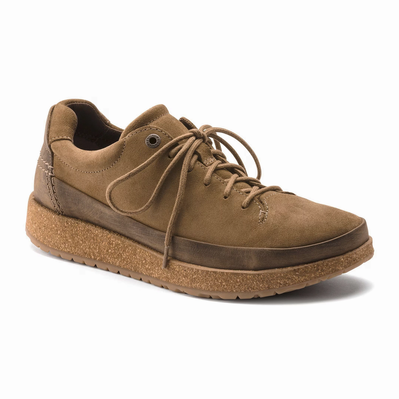 Birkenstock Honnef Low Lace Up (Unisex) - Tea Suede Marriage Fit