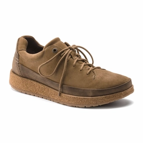 Birkenstock Honnef Low Lace Up (Unisex) - Tea Suede Marriage Fit