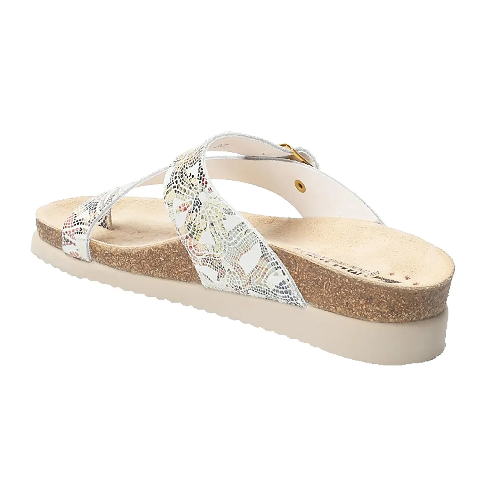 Slip Resistant Layer EnergyReturn Mephisto Helen Sandal (Women) - Multicoloured Bambou