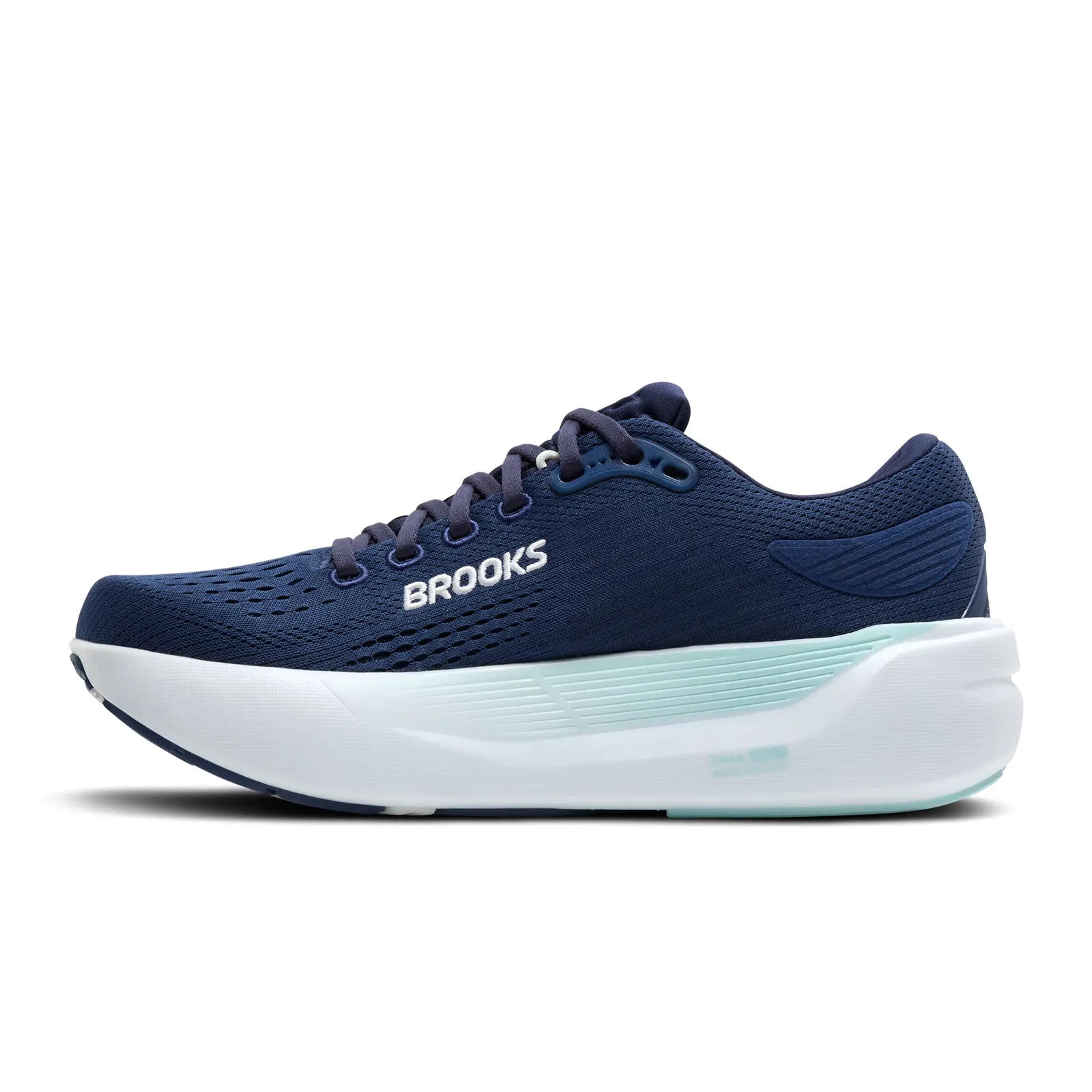 Brooks Ghost Max 3 Running Shoe (Women) - Navy/Peacoat/Clearwater Stable base