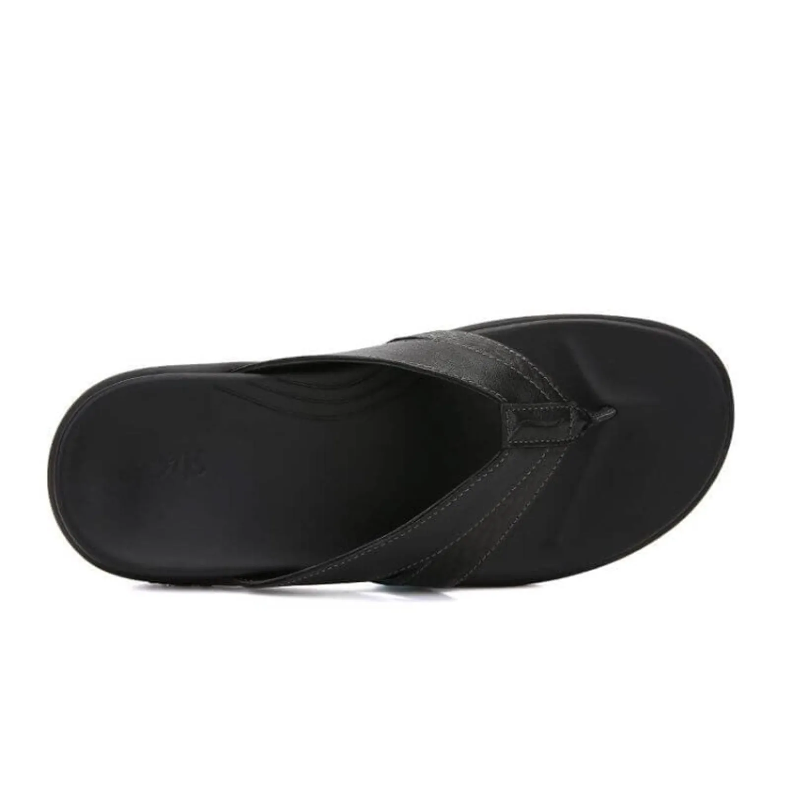 Strole Bliss Sandal (Women) - Black Comfortable Outsole