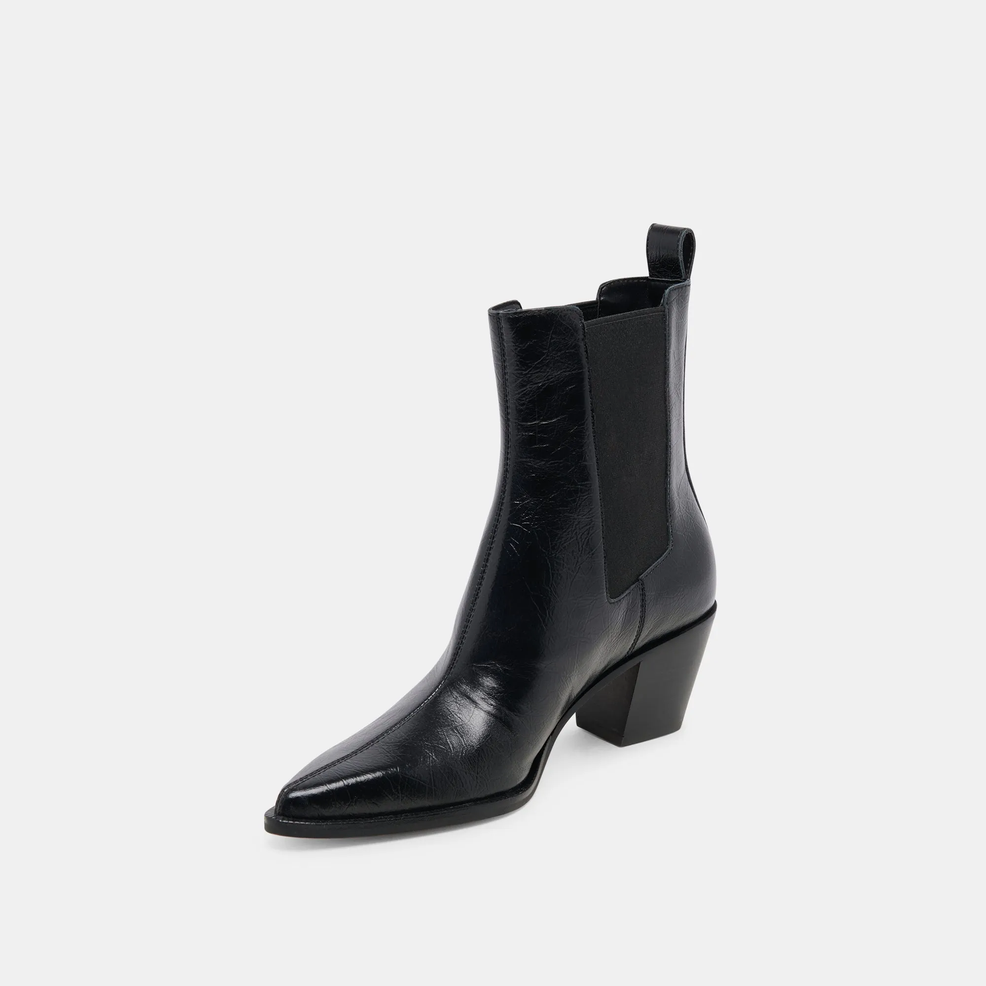 Responsive Activity Back Tab SHADIE H2O WIDE BOOTIES MIDNIGHT CRINKLE PATENT