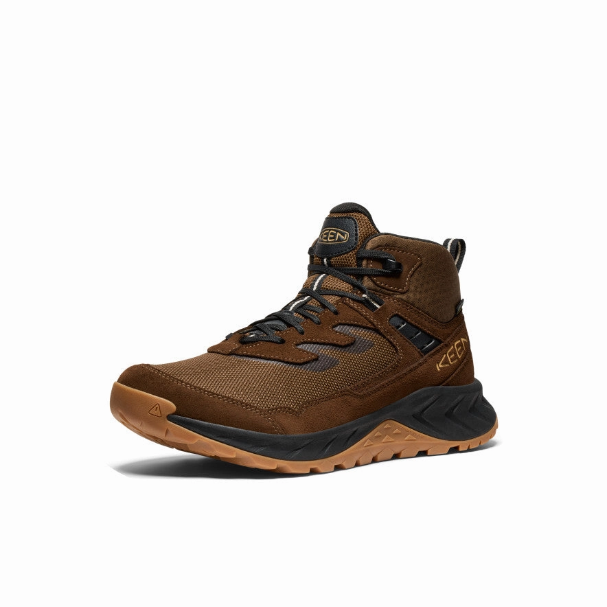 Step Control Men's Hightrail Waterproof Hiking Boot  |  Dark Earth/Oak Buff