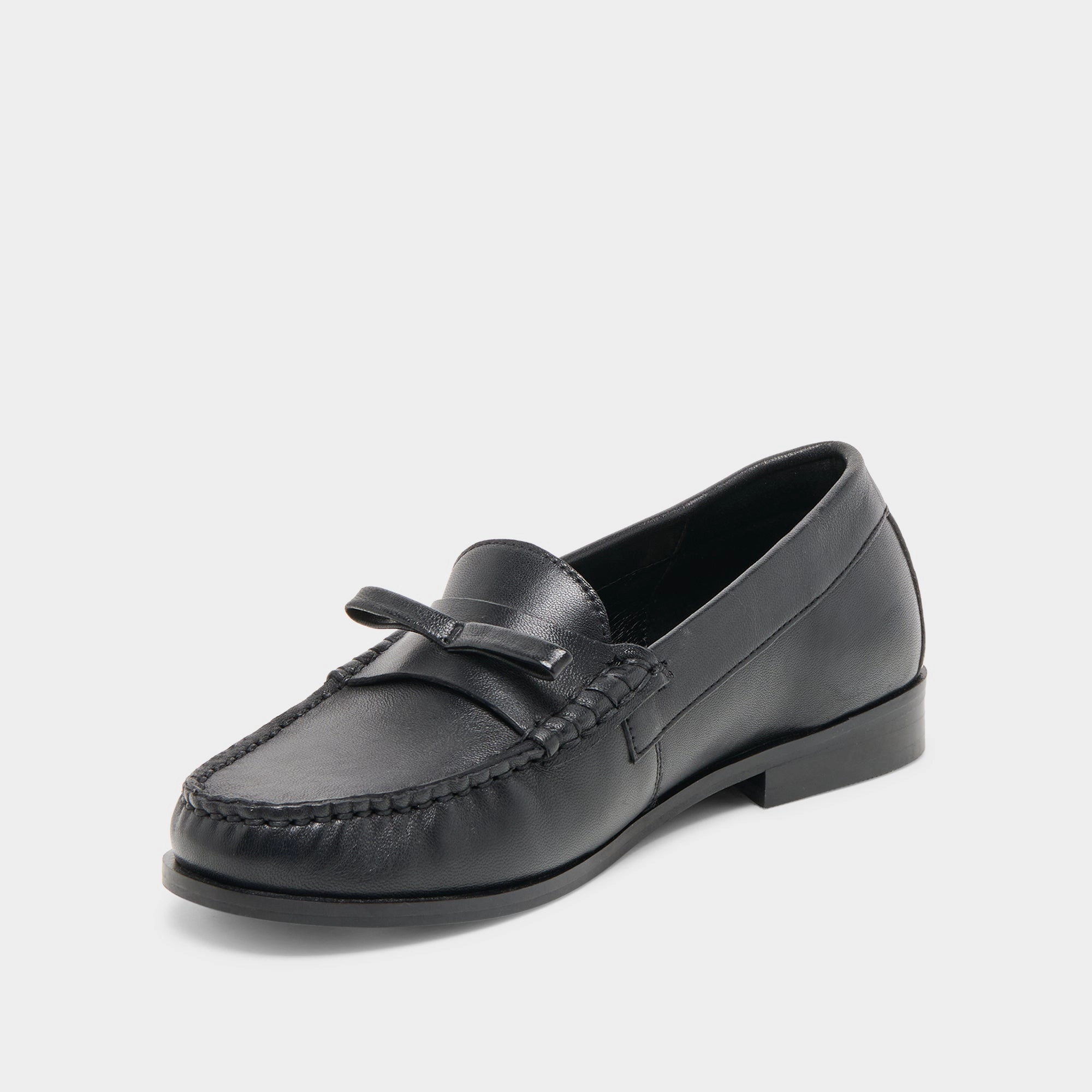 Boss Mode Feminine Touch BARNEY LOAFERS BLACK LEATHER