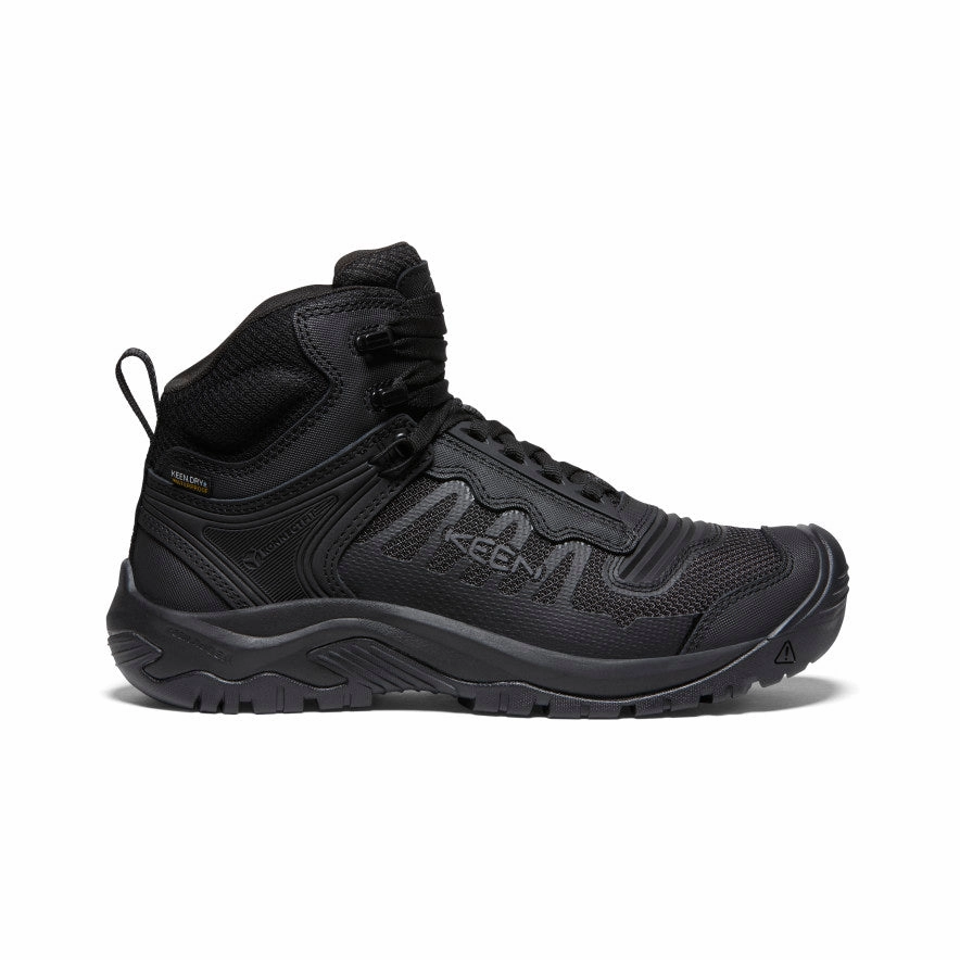 Men's Reno Waterproof Mid (Soft Toe)  |  Black/Black Classic Fit Utility Style