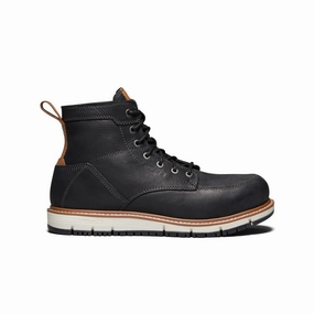 Men's San Jose 6" Boot (Aluminum Toe)  |  Black/Caramel Cafe Comfort Cushioning